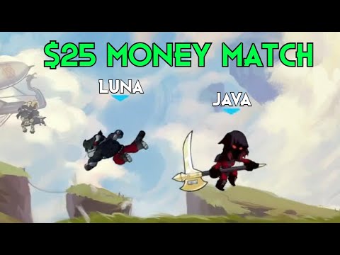 Luna vs Java - $25 Money Match - Pro Brawlhalla - 2022 - NA - Brawlhalla Show Match #182