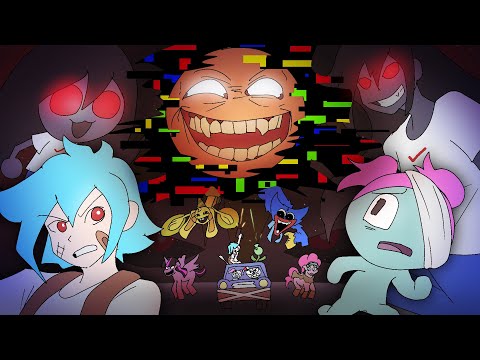 Corrupted SLICED But Everyone Sings It | Come Learn With Pibby x Annoying Orange x FNF Animation