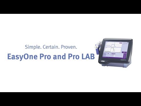 EasyOne Pro & Pro LAB – Simple. Certain. Proven.
