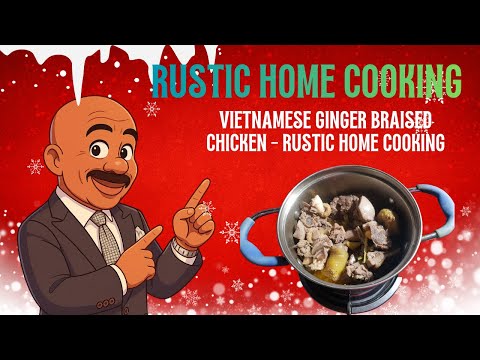 Vietnamese Ginger Braised Chicken - Rustic Home Cooking