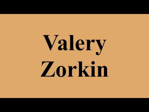 Valery Zorkin