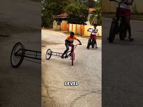 Long Bicycle Drifting in Africa 😳