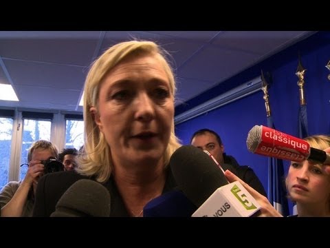 Parrainages: le FN loin du compte selon Marine Le Pen