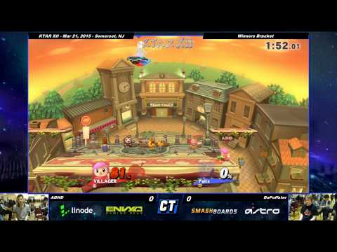 KTAR XII - ADHD vs Dapuffster - Smash Wii U