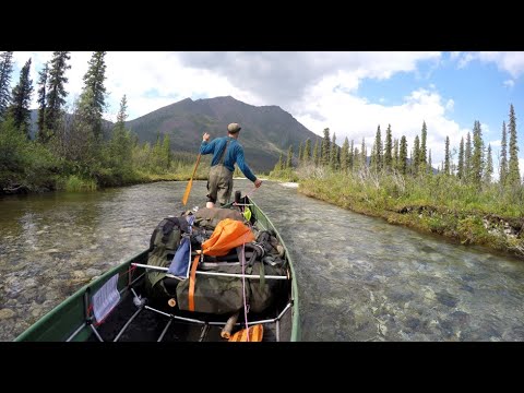 Hart River del 1 av 2. Med kano i Canadas villmark.