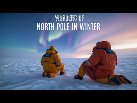 Dare to Explore the North Pole's Hidden Wonders this winter? 4k TRAVEL VIDEO |  #aurora