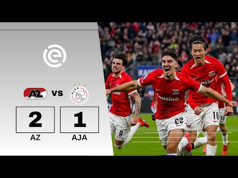 AZ Alkmaar 2-1 Ajax | Highlights & Goals | Eredivisie 2024