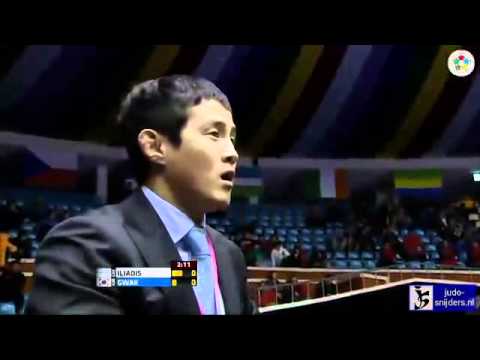Judo 2013 Grand Prix Jeju: Iliadis (GRE) - Gwak (KOR) [-90kg] final