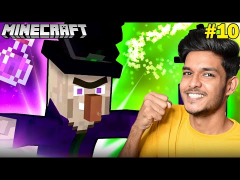 EPIC BATTLE WITH WITCH! - Minecraft Gameplay