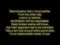 Disturbed - Indestructible [Lyrics]