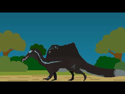 Spinosaurus Walking Test