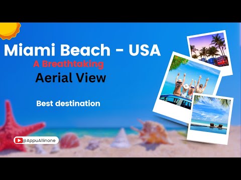 Miami Beach - USA: A Breathtaking Aerial View #miamibeach #miami #usaadventures #appuallinone