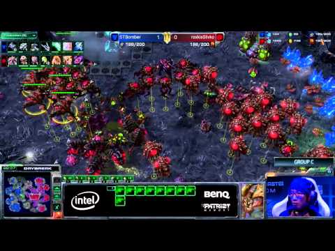 Bomber (T) vs Slivko (Z) G2 IEM GamesCom Day 3 Group C