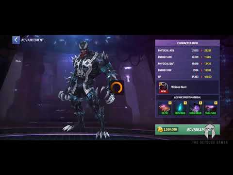 Venom T3 Advancement, Build and Testing - Marvel Future Fight