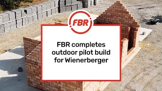 Download lagu FBR completes outdoor pilot build for Wienerberger | FBR mp3 Download lagu FBR completes outdoor pilot build for Wienerberger | FBR mp3
