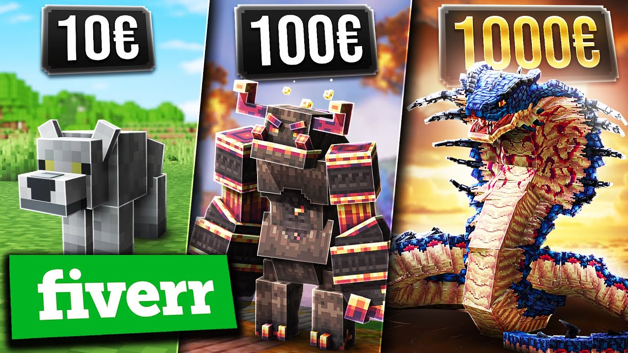 Ich kaufe NEUE MINECRAFT ENDBOSSE für 10€, 50€, 100€, 500€ und 1000€