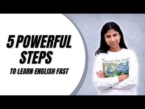 5 Powerful Steps to Learn English Fast | Janhavi Panwar | Wonder Girl Janhavi 