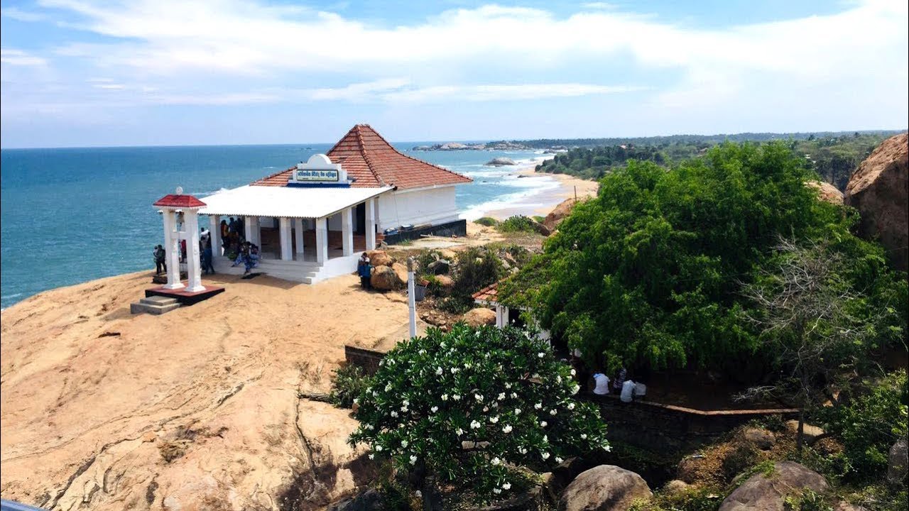 Discover a captivating glimpse of Kirinda Viharaya.