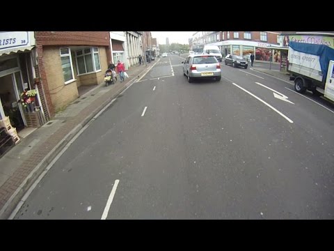 Y242PES - Floors It Towards Elderly Woman