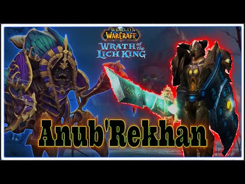 WOTLK Naxxramas 10 - Anub'Rekhan - Protection Warrior POV [ Main Tank ]
