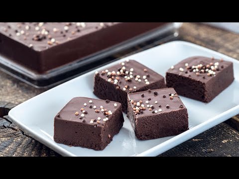 Easy Homemade Chocolate Fudge without Condensed Milk