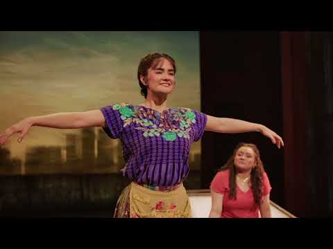 Justina Machado performing song De Nada