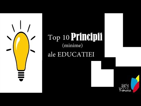 HEY Romania - Top 10 Principii al Educatiei
