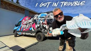 I HAD TO BUY DIAPERS! Lighting Up The Ditch! BACKCOUNTRY In a SPRINTER CAMPER VAN