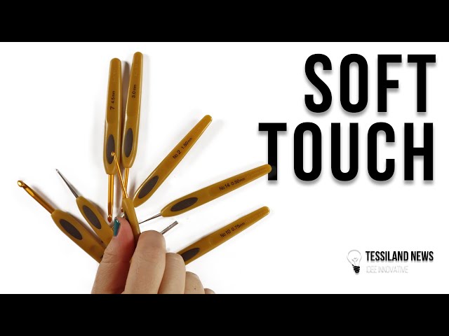 Uncinetti ergonomici Clover Soft Touch