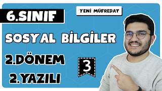 6.Sınıf Sosyal Bilgiler 2.Dönem 2.Yazılı