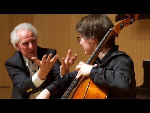 Beethoven: Cello Sonata no. 4 - 1st movement (Benjamin Zander - Interpretation Class)