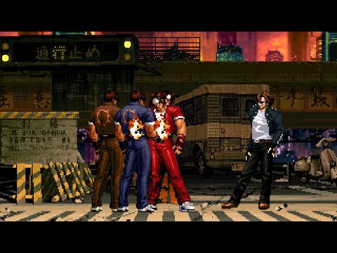 Mugen - 4 Against 1 - Clone Kyo Team vs Alter Kyo