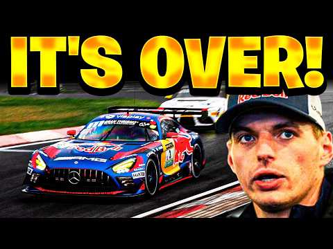 HUGE NEWS for Verstappen as Driveshaft FAILS While Leading Nürburgring 24h by 30 Seconds!