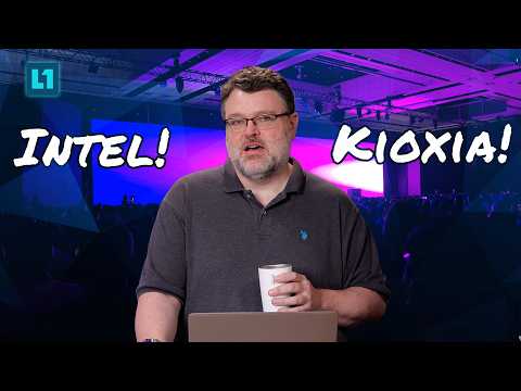Intel and Kioxia @ Computex 2026! Gaming Handhelds, New Xeon, and Storage!