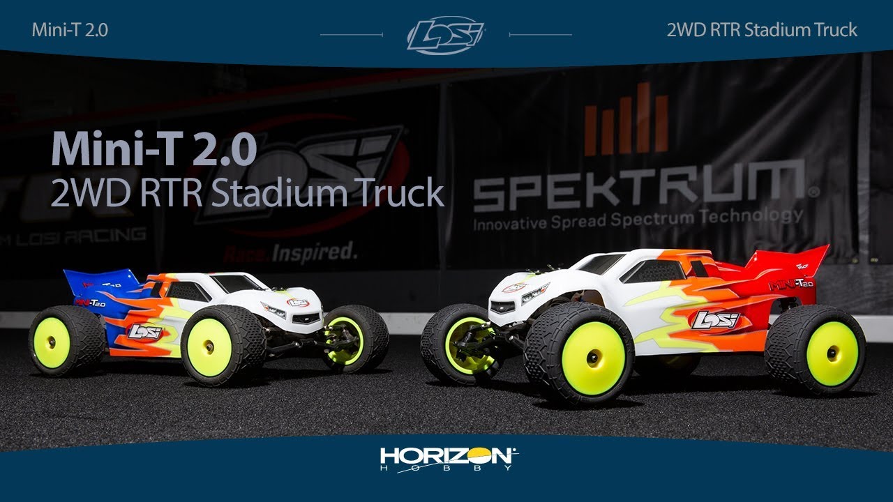 Losi Mini-T 2.0 1:18 RTR šedá/bílá