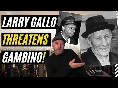 WHY WAS CARLO GAMBINO THREATENED BY CRAZY JOE'S BROTHER? LARRY GALLO ANNOUNCES LIST OF KILL TARGETS