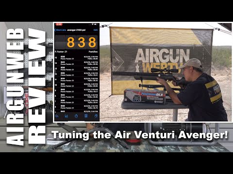 AIRGUN REVIEW - Air Venturi Avenger PCP - Basic Tuning “How To” from AirgunWeb