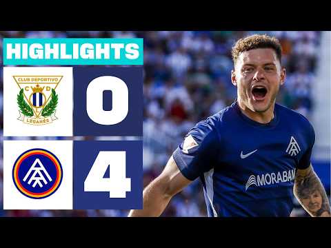 CD Club Deportivo Leganés Madrid 0-4 FC Andorra l...