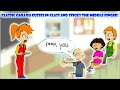 Classic Caillou Cusses In Class And Sticks Up The Middle Finger At Miss Martin Grounded A Whooping