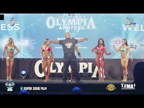 WELLNESS NOVICE 1.65 mts. - Mr. OLYMPIA AMATEUR SOUTH AMERICA