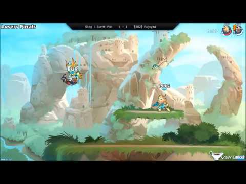 GCNI001 - King | Burnt Pan (Jhala) Vs. [BOO] Pugsyxd (Asuri) - Losers Finals - Brawlhalla