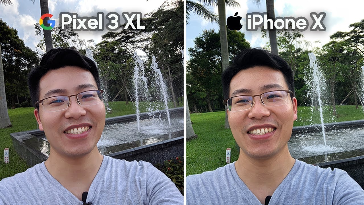 Google Pixel 3 XL VS iPhone X Camera Test Comparison!