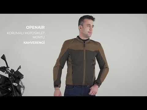 Shima OpenAir Korumalı Motosiklet Montu - Motomax.com.tr
