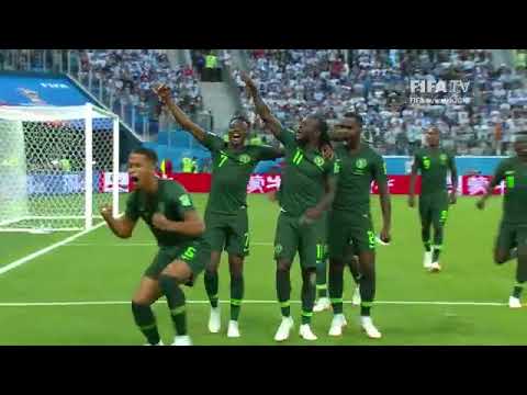 Victor MOSES Goal   Nigeria v Argentina
