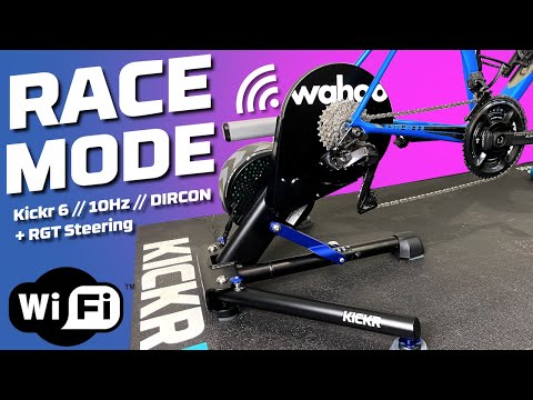 Wahoo KICKR Race Mode // RGT Gets Steering