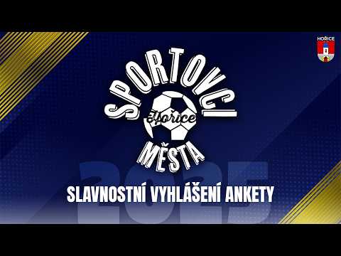 Slavnostní vyhlášení ankety Sportovci města Hořice 2025