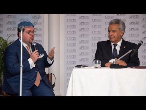 Incontro dell'APICES con il Presidente della Repubblica dell'Ecuador, S.E. Lenín Moreno Garcés