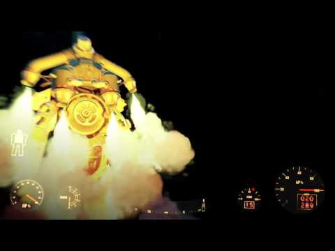 Fallout 4  - only legit mass fusion jetpack vid