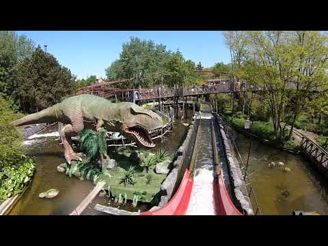 Dino Splash (Onride) Video Plopsaland De Panne 2021