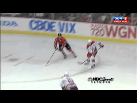 1:2 Goal Mike Knuble (Capitals & Blackhawks) NHL March 18, 2012